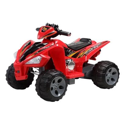 2022 ATV elétrico Carro de motocicleta para crianças 12v Bateria potentes rodas Carro de brinquedo de plástico
