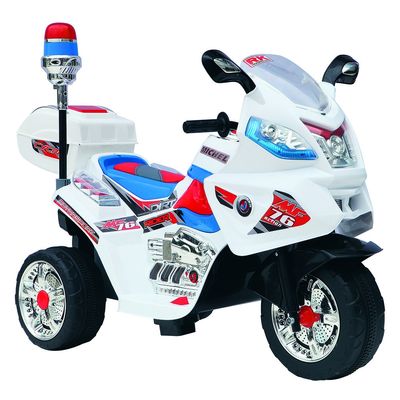 2022 Três rodas de criança motocicleta elétrica passeio de carro com luzes para crianças 40HQ 325PCS