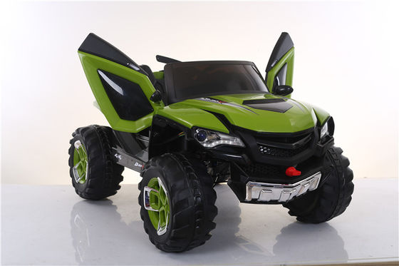 12V Plástico Multifunção de Tração nas Quatro Rodas Ride On Toy Car com Função MP3 para Crianças