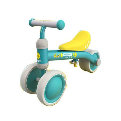 2023 Plastic 2 em 1 Balance Bike Ride On Car With 4 Wheels para Scooter de Crianças Pequeninas