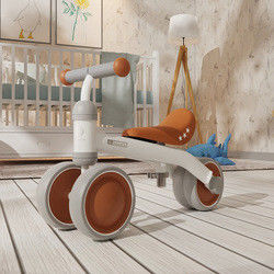 2023 Plastic 2 em 1 Balance Bike Ride On Car With 4 Wheels para Scooter de Crianças Pequeninas