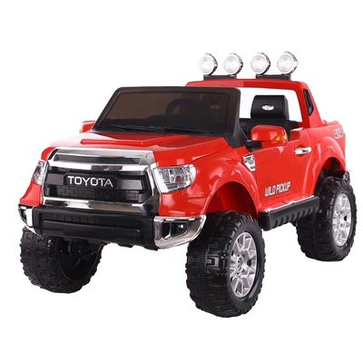Carro de brinquedo elétrico para crianças 6V Um botão de arranque/luz/música 2.4G controle remoto