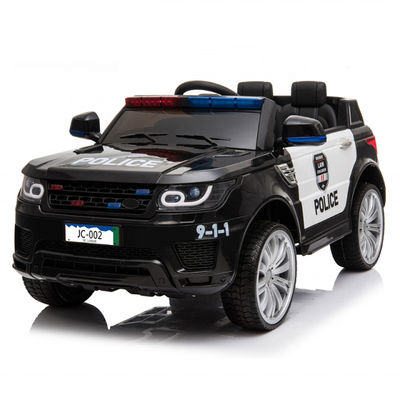 Automóvel de polícia elétrico brinquedos de passeio em carro para crianças amplamente utilizado superior 12v 2 carros para crianças