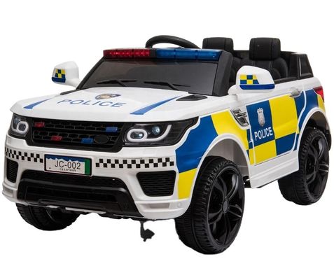 Automóvel de polícia elétrico brinquedos de passeio em carro para crianças amplamente utilizado superior 12v 2 carros para crianças