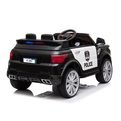 Automóvel de polícia elétrico brinquedos de passeio em carro para crianças amplamente utilizado superior 12v 2 carros para crianças