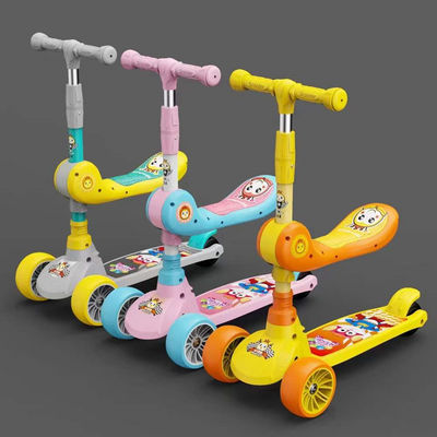 Unisexo Sem Pedal Balance Bike para 2-6 anos de idade Meninos e Meninas Amarelo Rosa Verde