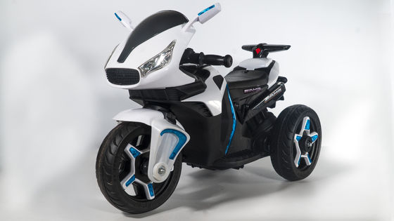 Educação Infantil Passeio de carro para crianças Vermelho/Branco/Azul Mini Elétrico Três rodas de motocicleta
