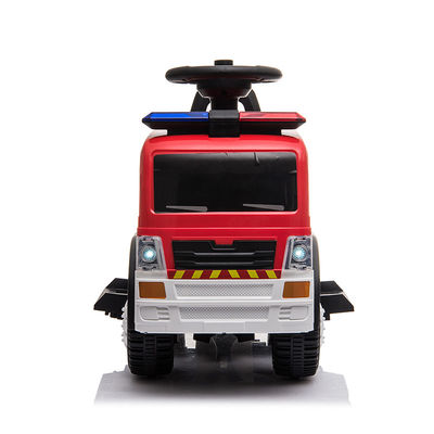 Hot 6V Crianças Viajar em Bateria Acionada Caminhão Deslizante de Bombeiros Leve e Acessível