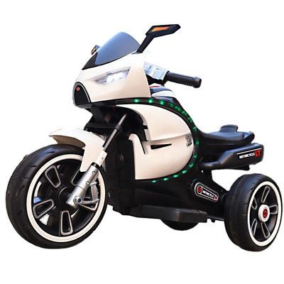 2022 Crianças pequenas montam motocicleta elétrica com bateria 6V7AH * 1 / 380 * 2 plástico