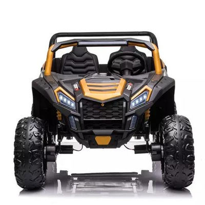 555*2 Motor Branco 24V Crianças Viajam em Carro 2022 UTV elétrico recarregável com dois assentos