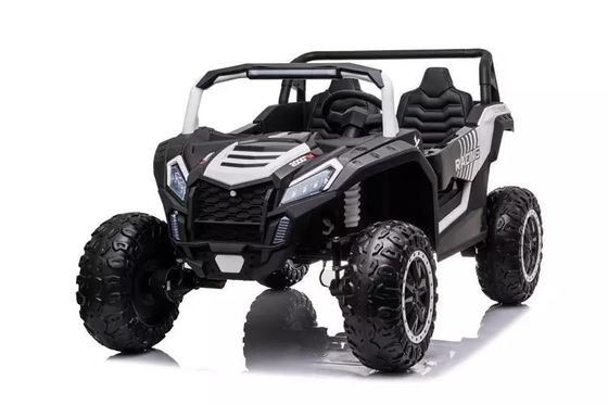 555*2 Motor Branco 24V Crianças Viajam em Carro 2022 UTV elétrico recarregável com dois assentos