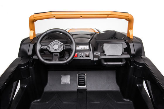 555*2 Motor Branco 24V Crianças Viajam em Carro 2022 UTV elétrico recarregável com dois assentos