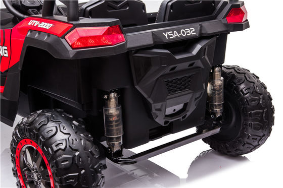 555*2 Motor Branco 24V Crianças Viajam em Carro 2022 UTV elétrico recarregável com dois assentos