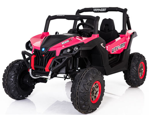 Ride On Toy Style Carros elétricos de 2 lugares grandes UTV para crianças brinquedo com controle remoto 12V