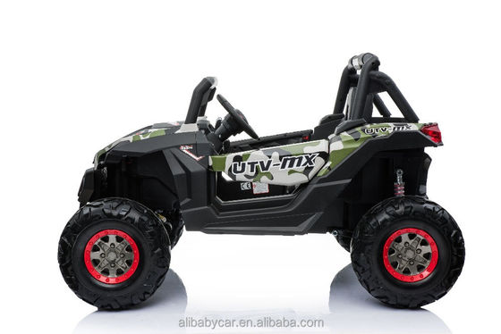 Ride On Toy Style Carros elétricos de 2 lugares grandes UTV para crianças brinquedo com controle remoto 12V