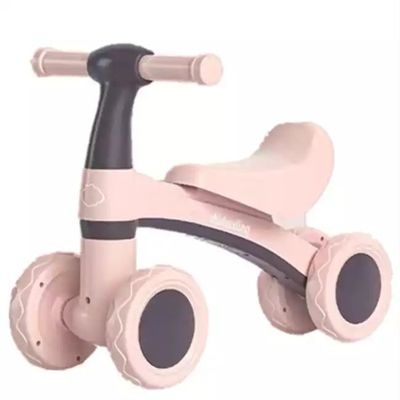 2023 Plastic Balance Bike Scooter Carro para Crianças Rosa/Azul Sem Pedal Bike Bike