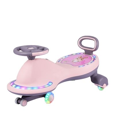 Crianças Andam em Scooters Car Bike Brinquedos com Luzes de Música e rodas silenciosas de PU