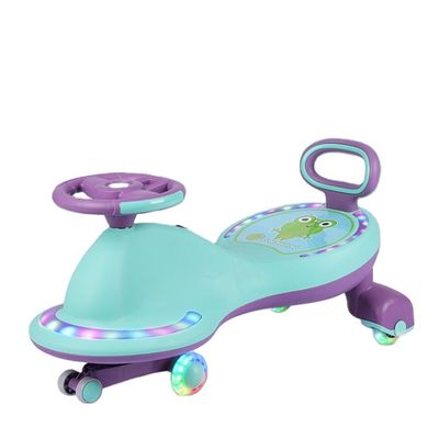 Crianças Andam em Scooters Car Bike Brinquedos com Luzes de Música e rodas silenciosas de PU