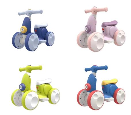 2023 Bebê 6V Balanço Elétrico Carro Carrinho Brinquedos para Crianças Ride-On Car Balanced Bike