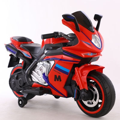 Crianças de 2 a 8 anos montam motocicleta com música e luz / bateria recarregável de 12V