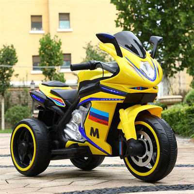 Crianças de 2 a 8 anos montam motocicleta com música e luz / bateria recarregável de 12V