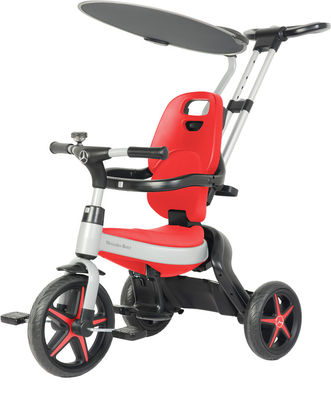 2023 Triciclo unisex para crianças andar de bicicleta dobrável Carro Tipo de plástico PP e roda EVA