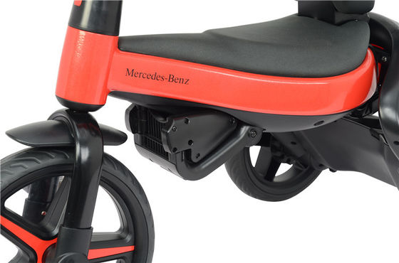 2023 Triciclo unisex para crianças andar de bicicleta dobrável Carro Tipo de plástico PP e roda EVA