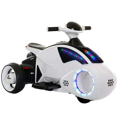 Ride On Toy 3-Wheel Motorcycle Elétrico para Crianças com rodas e música