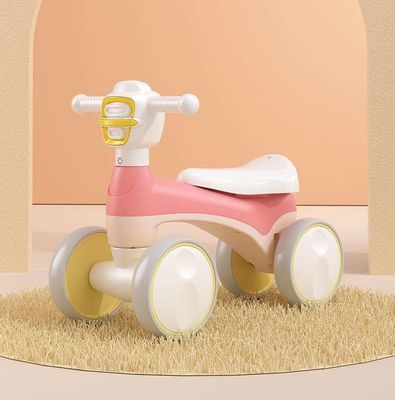 Tipo de plástico PP 2023 Balance Car para crianças sem pedal 1-2-3 anos de idade baby scooter