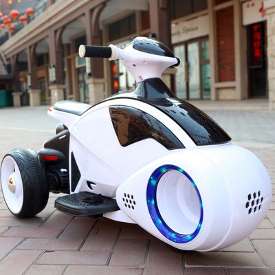 Ride On Toy 3-Wheel Motorcycle Elétrico para Crianças com rodas e música