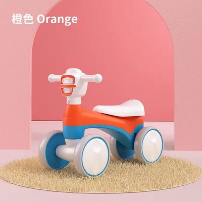Balance Bike Ride On Car Toys Scooter infantil com manômetro antiderrapante confortável