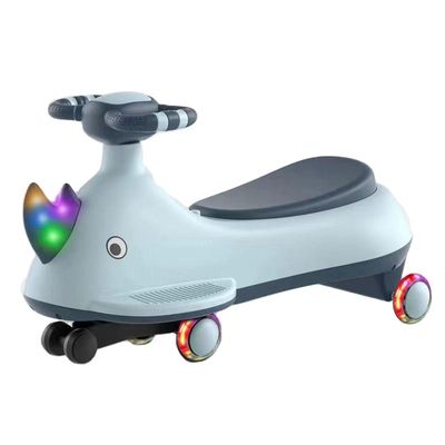 Caixa de armazenamento Música dinâmica e iluminação Passeio de plástico no carro para crianças Bicicleta equilibrada