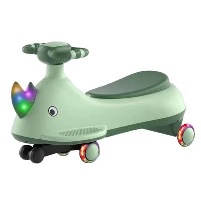Caixa de armazenamento Música dinâmica e iluminação Passeio de plástico no carro para crianças Bicicleta equilibrada