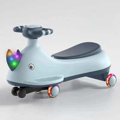 Caixa de armazenamento Música dinâmica e iluminação Passeio de plástico no carro para crianças Bicicleta equilibrada