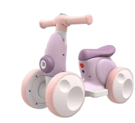 Bicicleta de Balanço Elétrica de Bebê de Plástico 6V Passear em Carros Brinquedos para Crianças