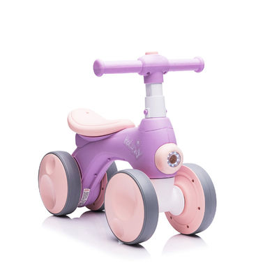 Música leve e dispositivo de bolhas de equilíbrio de bicicleta para crianças de 1 a 6 anos de idade