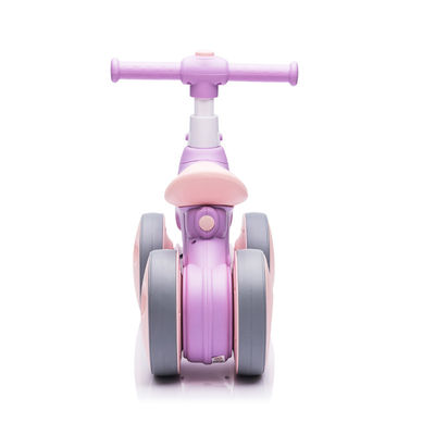 Música leve e dispositivo de bolhas de equilíbrio de bicicleta para crianças de 1 a 6 anos de idade