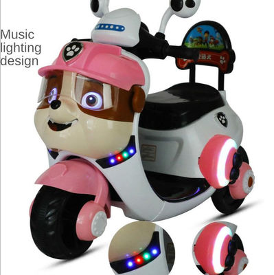 Motor de três rodas para crianças com luz e música Tempo de carga 8-10 horas