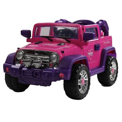 2022 Meninas Carro Elétrico Brinquedo 12V Bateria Ride On Car com 550 * 2 Motor e Quatro Rodas