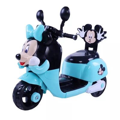 Carro de moto elétrico de 6 volts para meninas de 2 a 4 anos de idade brinquedo de bicicleta
