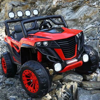 2022 Veículo elétrico infantil 12v de 2 lugares multifuncional Off-road Toy Car para crianças