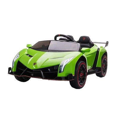 Tipo de plástico PP 12V Autorizado Carro para Crianças com luzes de música e controle remoto 2.4G