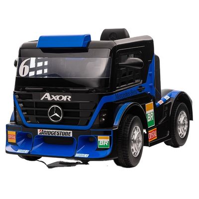 Ride On Toy Truck Carro para crianças com reboque 6 rodas 12v ou 24v Licenciado de plástico PP
