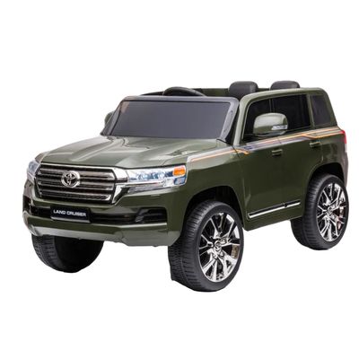 Licenciado Land Cruiser 12v carro elétrico Ride On Car Para Crianças com controle remoto design