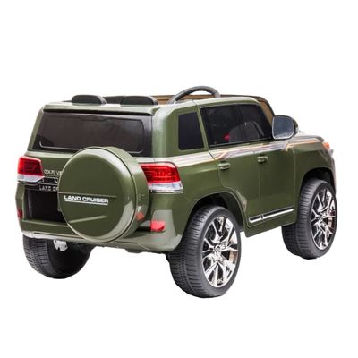 Licenciado Land Cruiser 12v carro elétrico Ride On Car Para Crianças com controle remoto design
