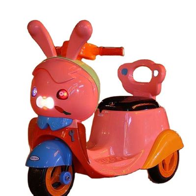 Função de música dinâmica 2022 Triciclo elétrico Carro de motocicleta para crianças Unisexo e diversão