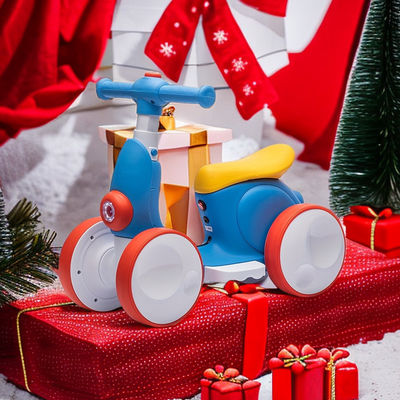 Roda de plástico Bibi Whistle Ride On Toy e personalizável para as crianças desfrutarem