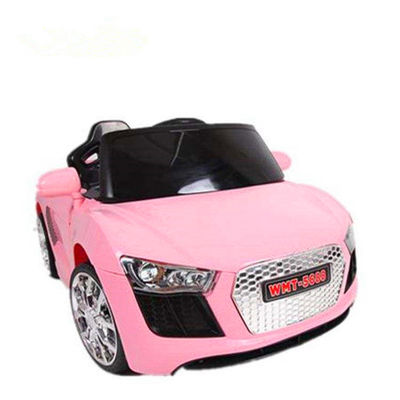 2.4G controle remoto plástico eléctrico Mini Ride On Car para 2 anos de idade em rosa quente