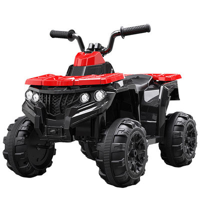 6v ATV Carro de praia com faróis recarregável elétrico Ride On Car para crianças 2-6 anos