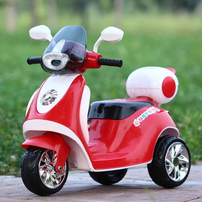 Motorista elétrico para crianças com assento largo e capacidade de carga superior